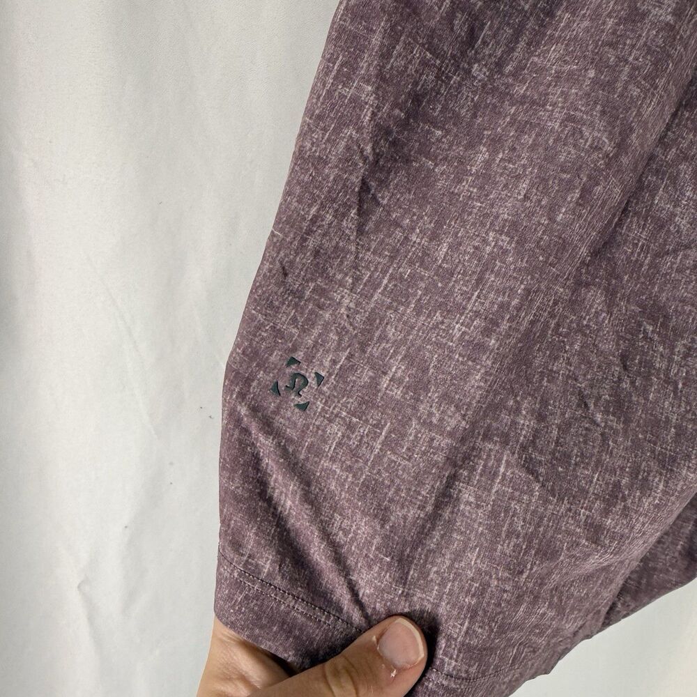 Lululemon Athletic Shorts Men's Large Purple Lined Pockets Drawstring - Picture 10 of 10